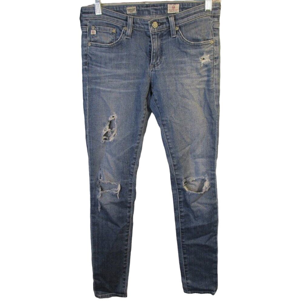 AG Adriano Goldschmied  Distressed Denim Size 26